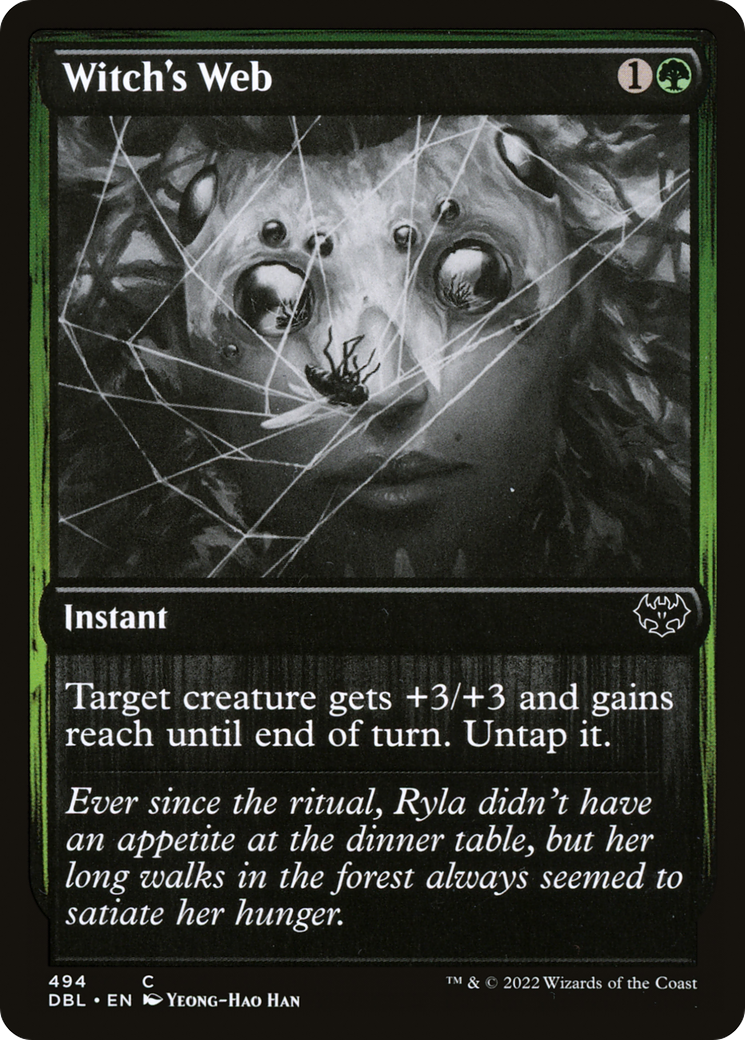 Witch's Web (DBL-494) - Innistrad: Double Feature Foil