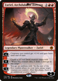 Zariel, Archduke of Avernus (PPAFR-172) - Adventures in the Forgotten Realms Promos Foil