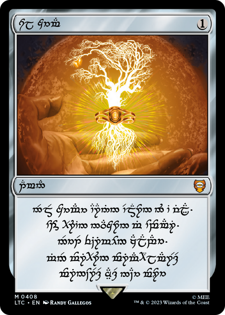 Sol Ring - Elven (0408) (LTC-408) - Tales of Middle-earth Commander