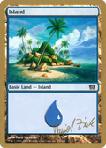 Island (337) - 2003 Daniel Zink (8ED) (WCD-) - World Championship Decks 2003