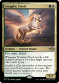 Seraphic Steed (OTJ-232) - Outlaws of Thunder Junction Foil