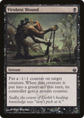 Virulent Wound (MBS-057) - Mirrodin Besieged