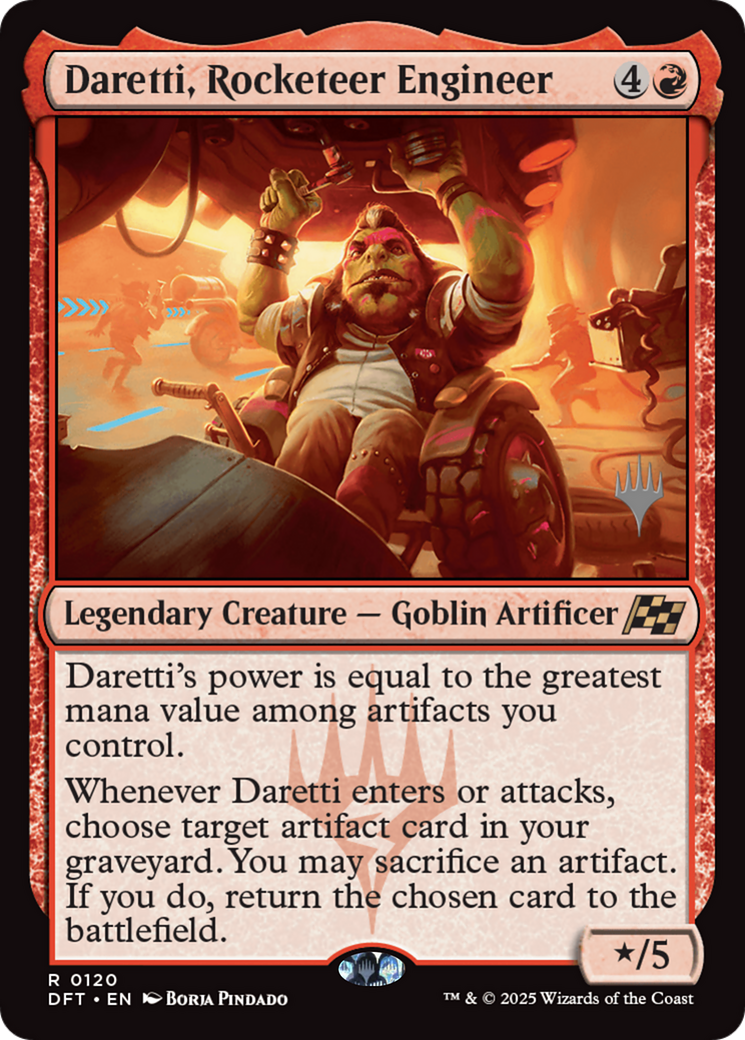 Daretti, Rocketeer Engineer (PPDFT-120) - Promo Pack: Aetherdrift