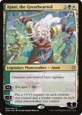 Ajani, the Greathearted (PPELD-184) - War of the Spark Promos