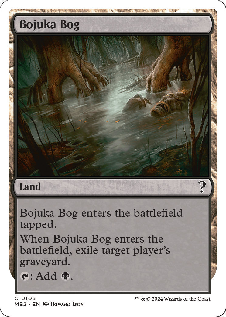 Bojuka Bog (White Border) (MB2-105) - Mystery Booster 2