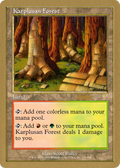 Karplusan Forest - 2002 Brian Kibler (7ED) (WCD-) - World Championship Decks 2002