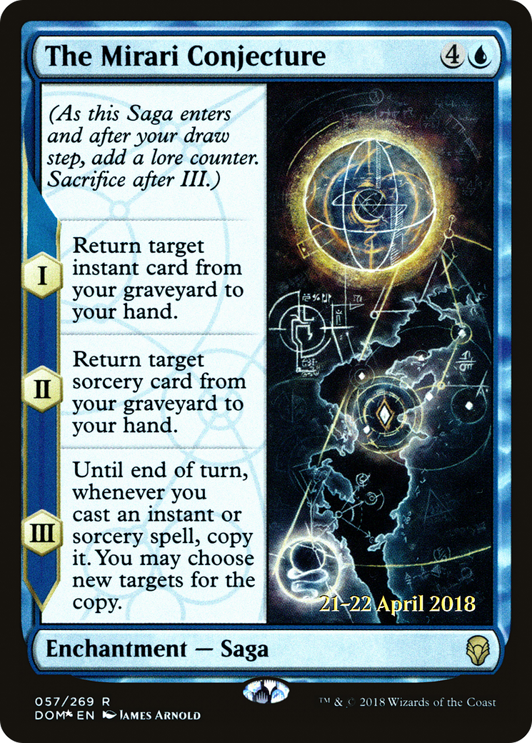 The Mirari Conjecture (PRE-57S) - Dominaria Promos Foil