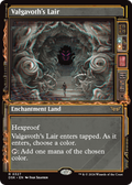 Valgavoth's Lair (Showcase) (DSK-327) - Duskmourn: House of Horror: (Showcase)