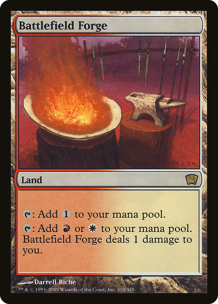 Battlefield Forge (9ED-318) - 9th Edition Foil