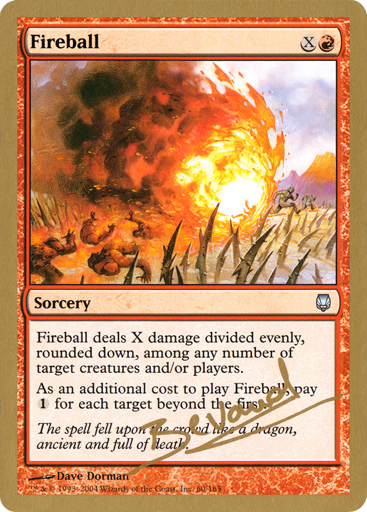 Fireball - 2004 Manuel Bevand (DST) (WCD-) - World Championship Decks 2004
