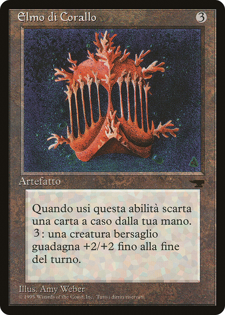 Coral Helm (Italian) - "Elmo di Corallo" (REN-) - Rinascimento