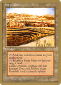 Strip Mine - 1996 Preston Poulter (4ED) (WCD-) - Pro Tour Collector Set