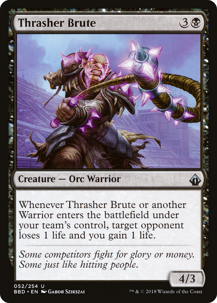 Thrasher Brute (BBD-052) - Battlebond Foil