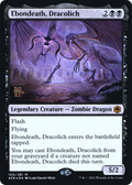 Ebondeath, Dracolich (PRE-100S) - Adventures in the Forgotten Realms Promos Foil