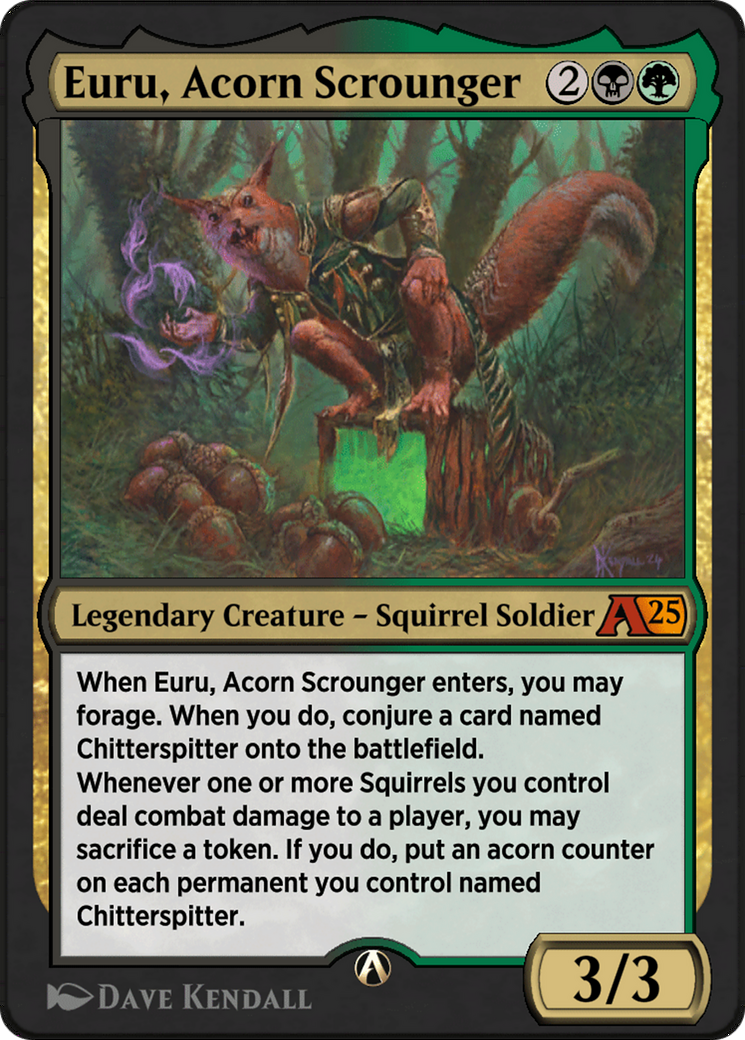 Euru, Acorn Scrounger (YBLB-024) - Alchemy: Bloomburrow