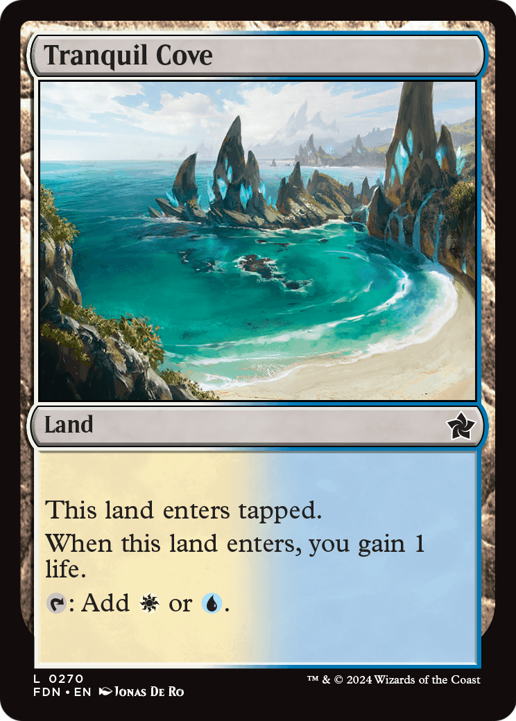 Tranquil Cove (FDN-270) - Foundations
