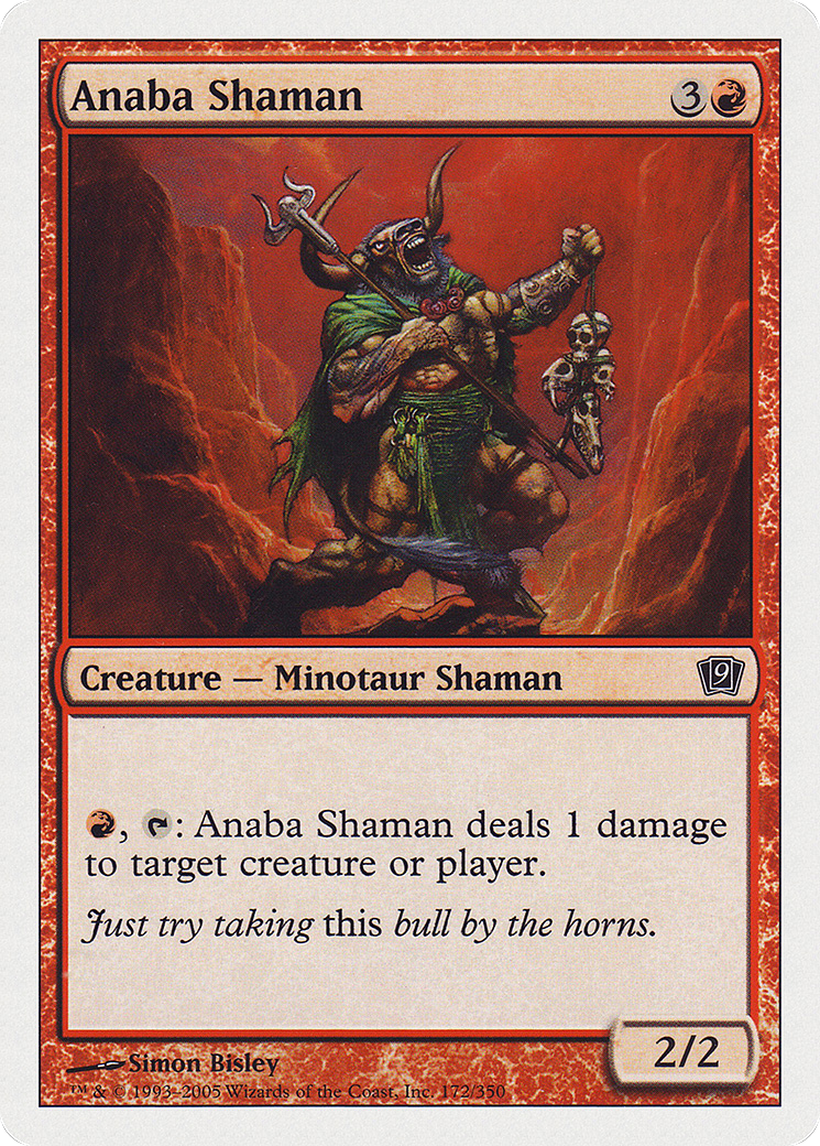 Anaba Shaman (9ED-172) - 9th Edition