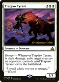 Trapjaw Tyrant (PRE-29S) - Rivals of Ixalan Promos Foil