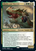 Ghalta and Mavren (MOM Bundle) (UMP-386) - March of the Machine Foil