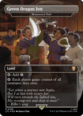 Green Dragon Inn - Homeward Path (Surge Foil) (LTC-395) - Tales of Middle-earth Commander / Green Dragon Inn (Borderless) Foil