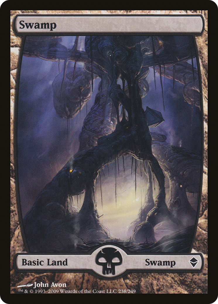 Swamp (238) - Full Art (ZEN-238) - Zendikar