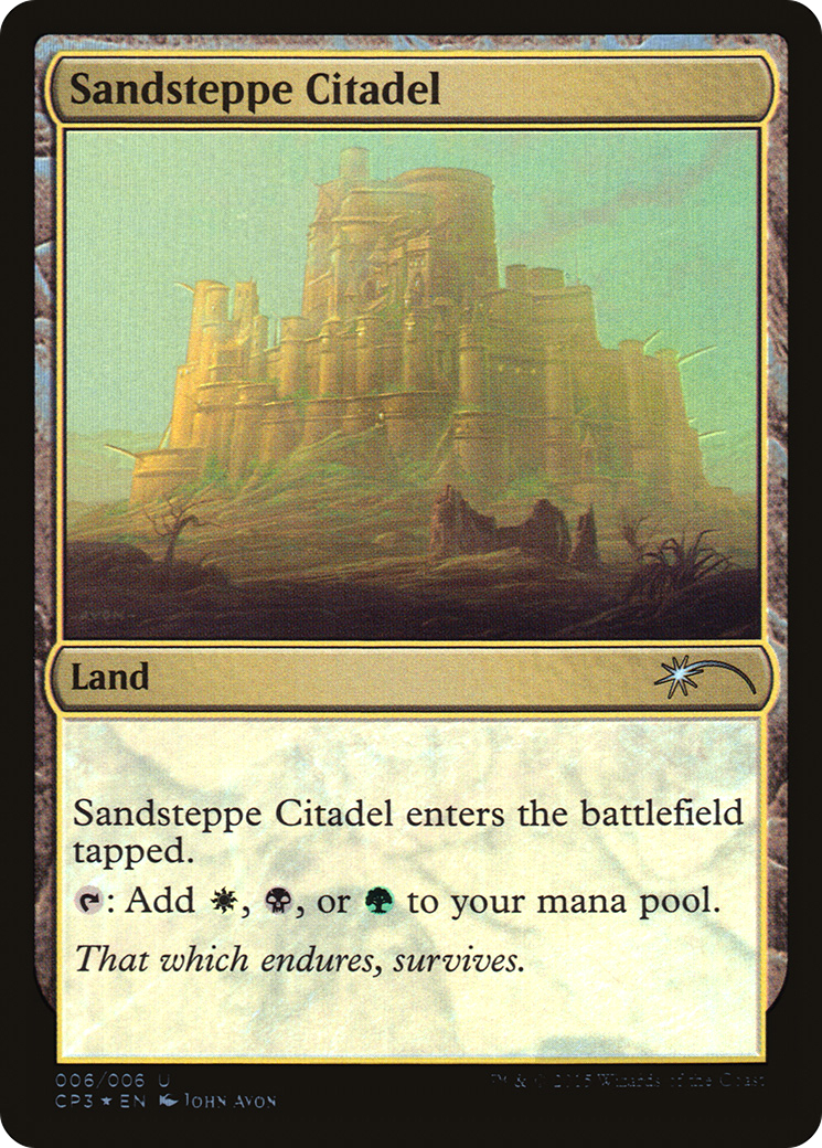 Sandsteppe Citadel (UMP-006) - Magic Origins Clash Pack Foil