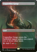 Copperline Gorge (Borderless) (ONE-371) - Phyrexia: All Will Be One Foil