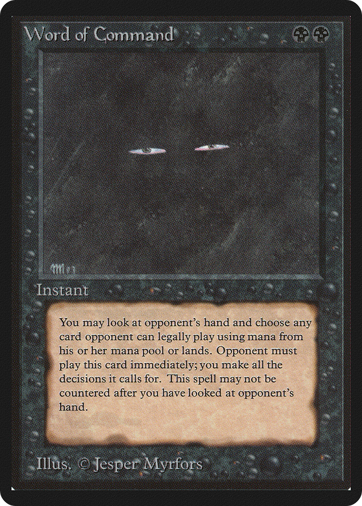 Word of Command (LEB-) - Limited Edition Beta