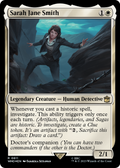 Sarah Jane Smith (Surge Foil) (WHO-611) - Doctor Who Foil