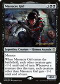 Massacre Girl (PRE-99S) - War of the Spark Promos Foil