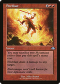 Fireblast (Retro Frame) (DMR-319) - Dominaria Remastered