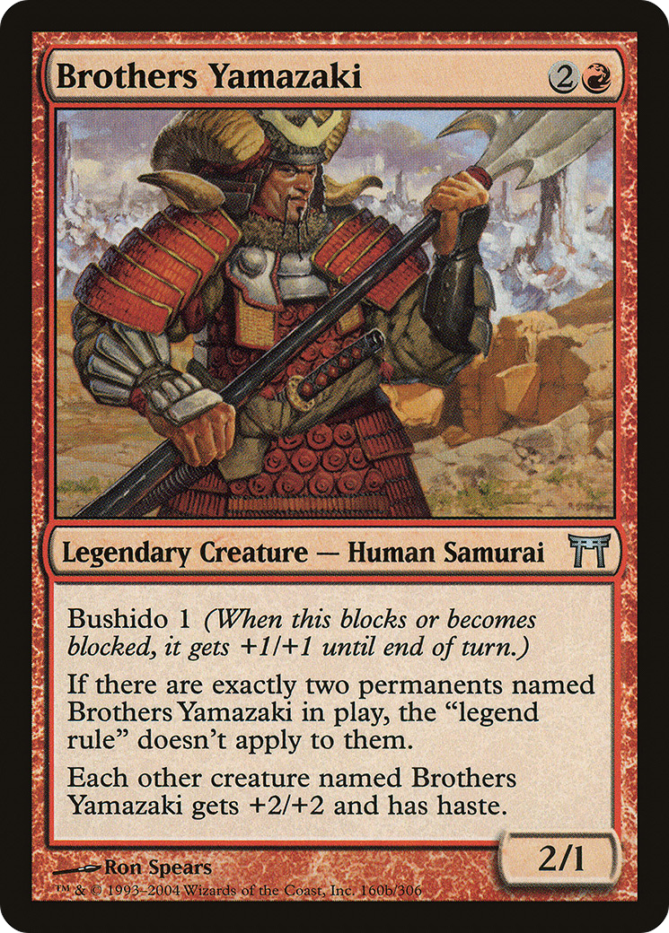 Brothers Yamazaki (160b Pike) (CHK-160B) - Champions of Kamigawa