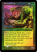 Protean Hulk (Retro Frame) (Serial Numbered) (RVR-353) - Ravnica Remastered Foil