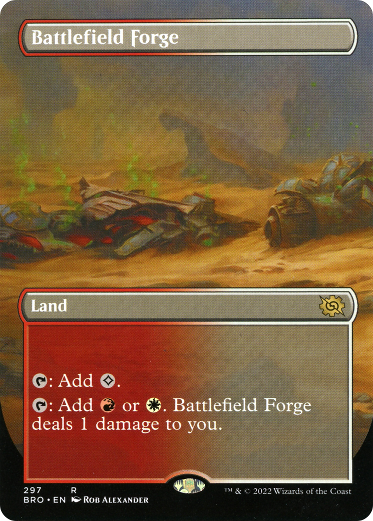 Battlefield Forge (Borderless) (BRO-297) - The Brothers' War