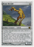 Brass Herald (8ED-293) - 8th Edition Foil