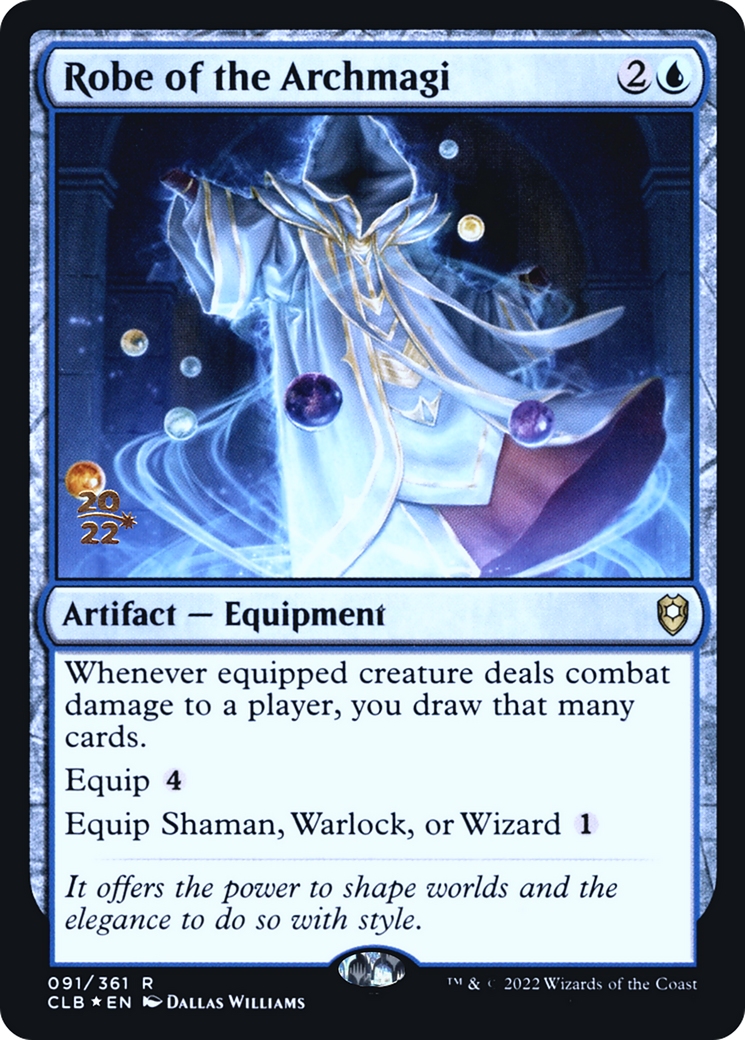 Robe of the Archmagi (PRE-091) - Battle for Baldur's Gate Promos Foil