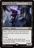 Necropolis Fiend (TDC-190) - Commander: Tarkir: Dragonstorm