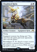 Cloudsteel Kirin (PRE-008) - Kamigawa: Neon Dynasty Promos Foil