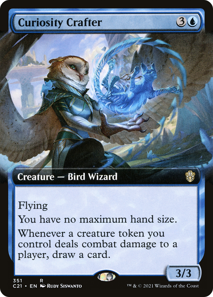 Curiosity Crafter (Extended Art) (C21-351) - Commander 2021: (Extended Art)