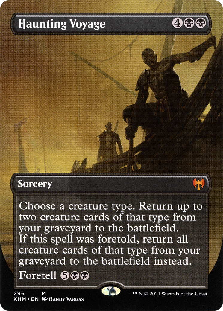 Haunting Voyage (Borderless) (KHM-296) - Kaldheim