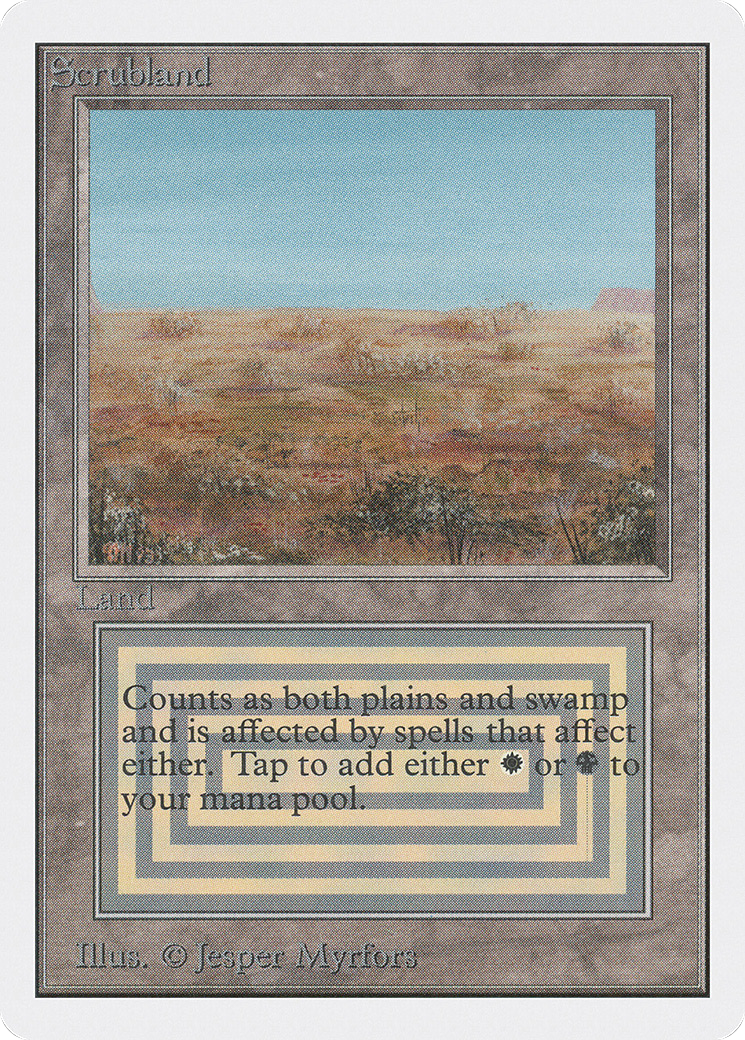 Scrubland (2ED-) - Unlimited Edition