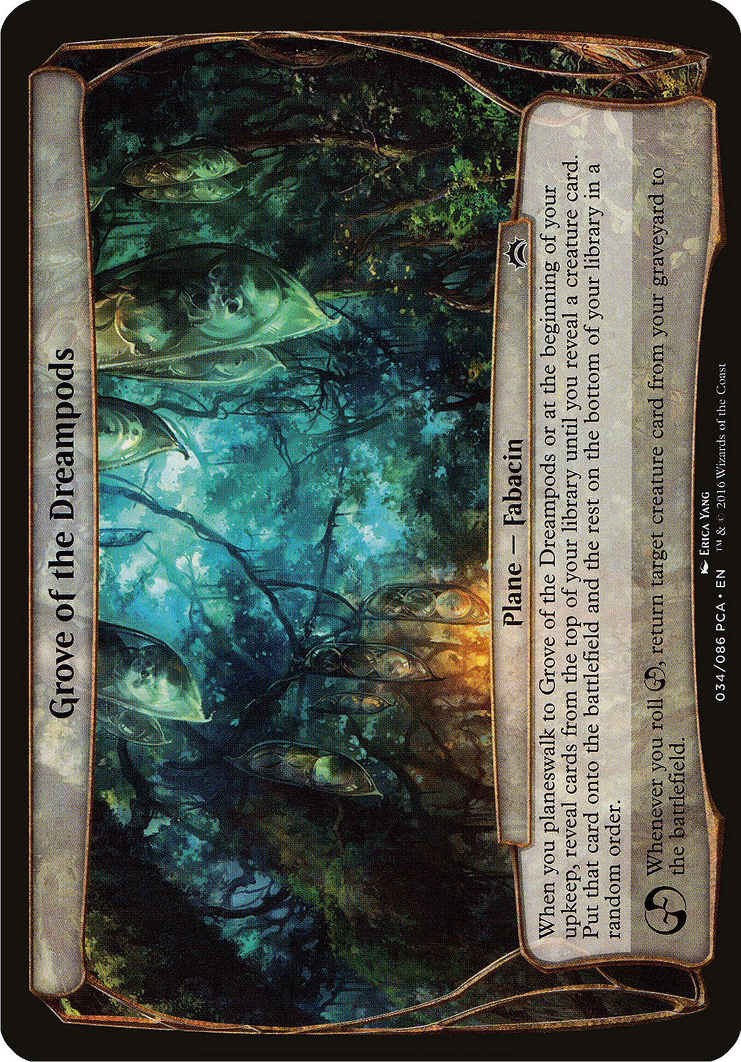Grove of the Dreampods (Planechase Anthology) (OVER-) - Planechase Anthology Planes