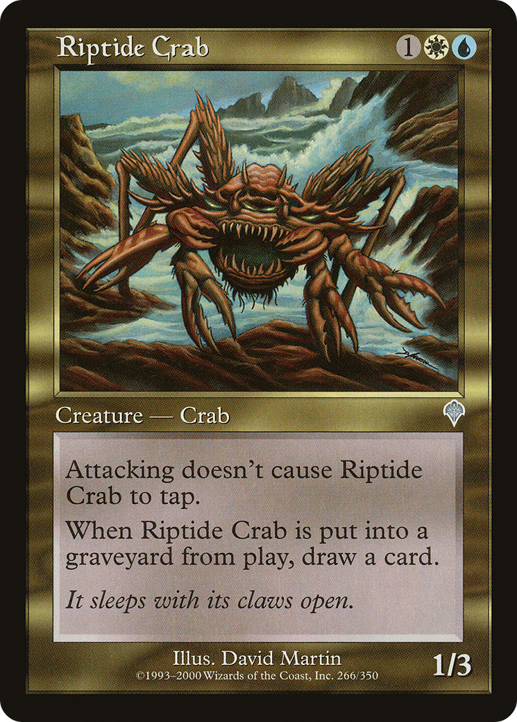 Riptide Crab (INV-266) - Invasion Foil