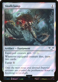 Skullclamp (Surge Foil) (40K-248) - Warhammer 40,000 Commander Foil
