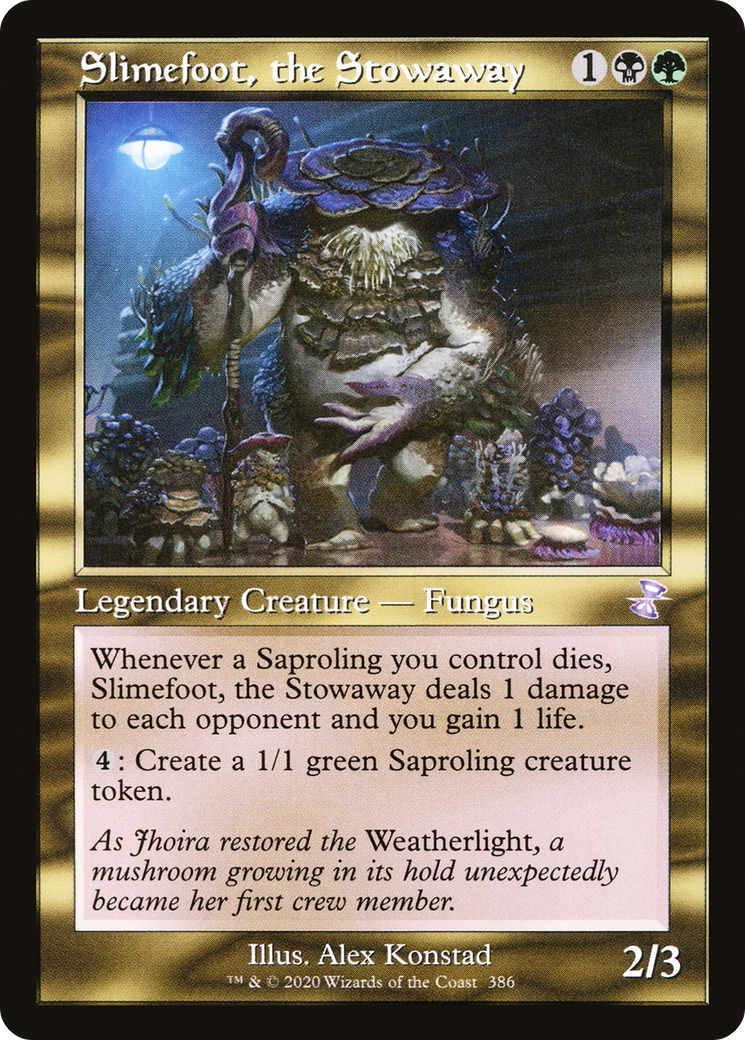 Slimefoot, the Stowaway (TSR-386) - Time Spiral Remastered Foil