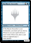 The Rhystic Storyteller (UNK-RU72) - Unknown Event