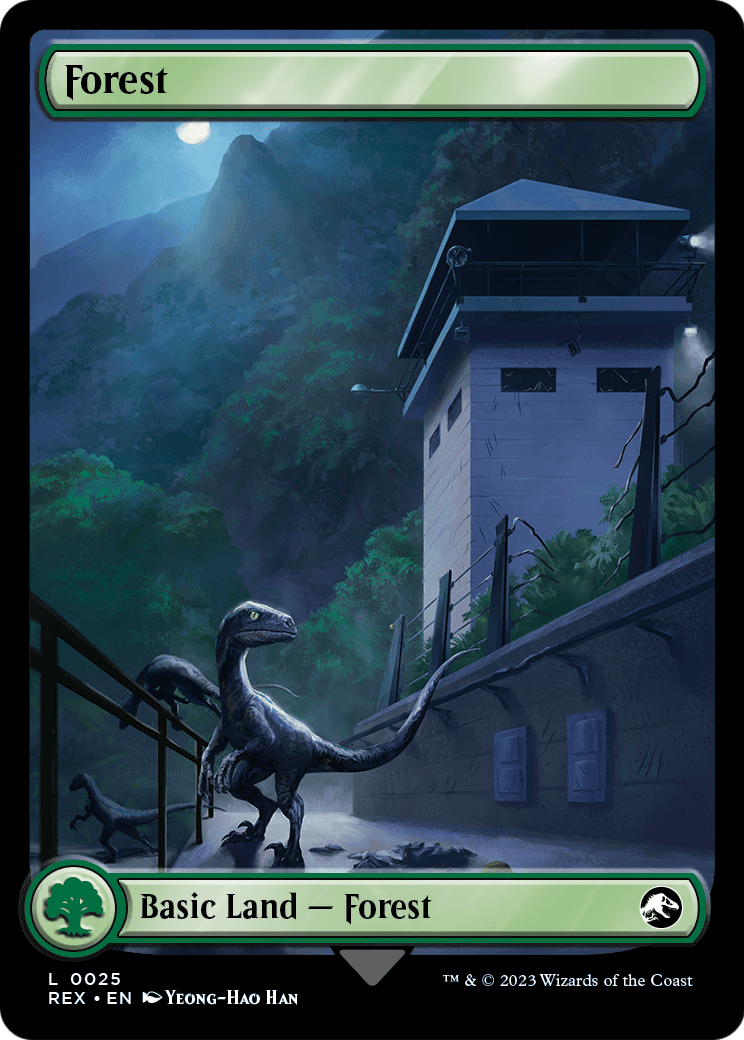Forest (REX-025) - Jurassic World Collection Foil
