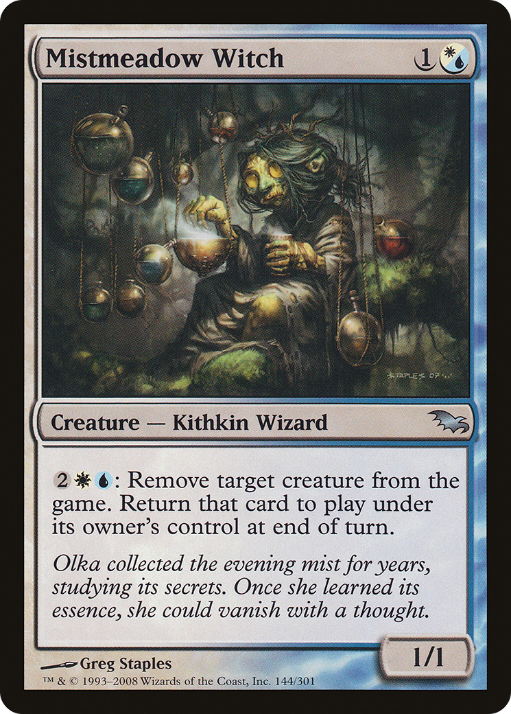 Mistmeadow Witch (SHM-144) - Shadowmoor Foil