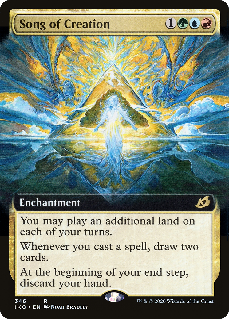 Song of Creation (Extended Art) (IKO-346) - Ikoria: Lair of Behemoths: (Extended Art) Foil