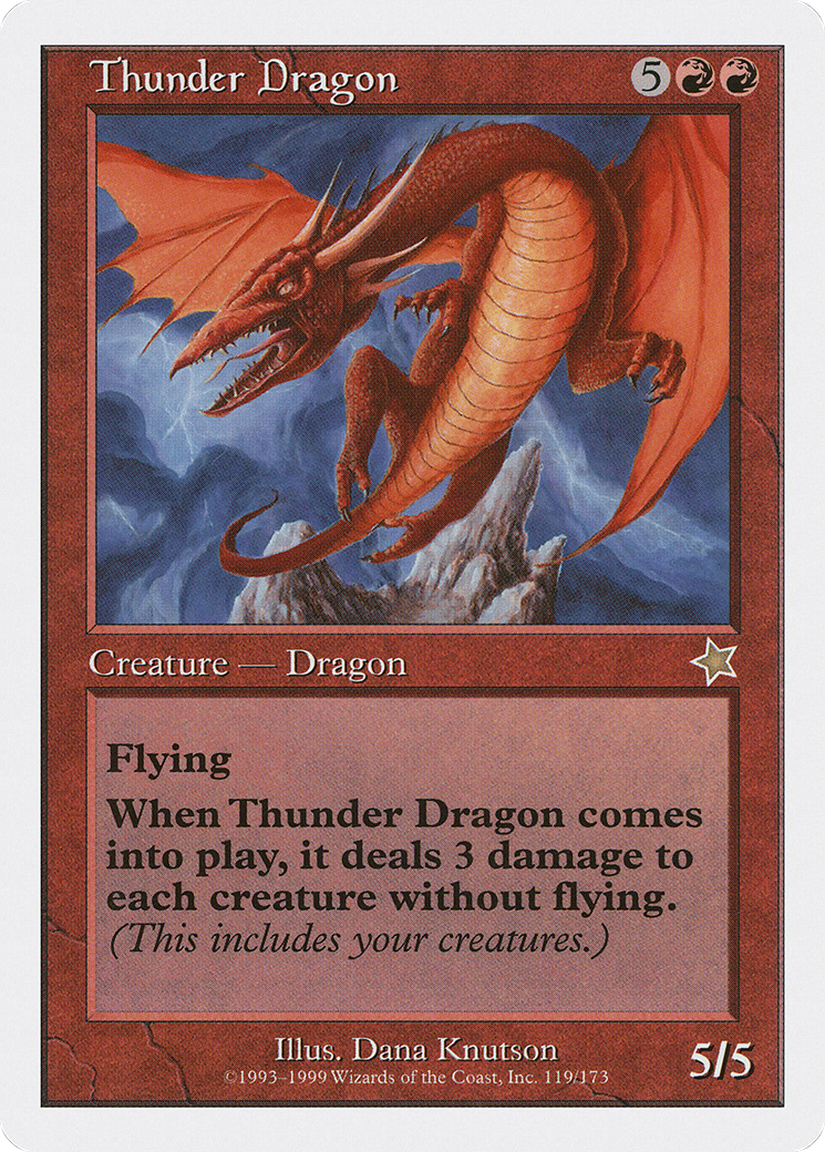 Thunder Dragon (S99-119) - Starter 1999